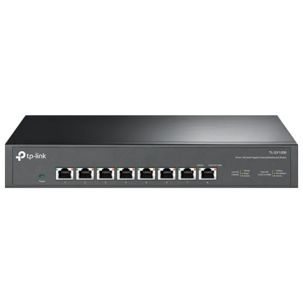 Коммутатор TP-Link TL-SX1008 Черный photo 1