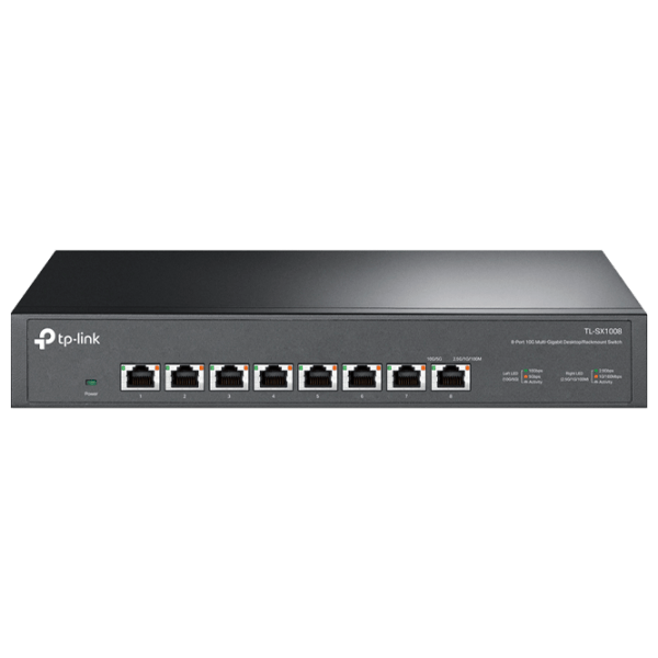 Коммутатор TP-Link TL-SX1008 Черный photo 1