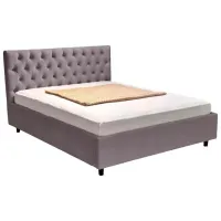 Кровать Crinela Confort Elena London 15 140 x 200 см / Фанера / Капучино