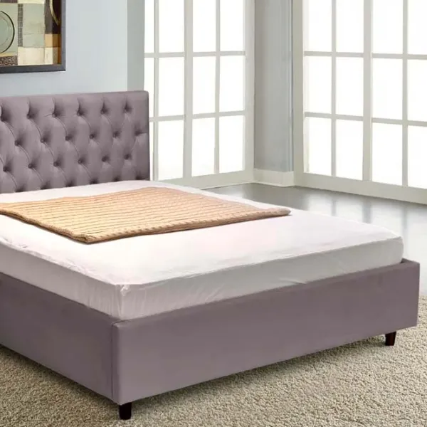 Кровать Crinela Confort Elena London 15 140 x 200 см / Фанера / Капучино photo 4