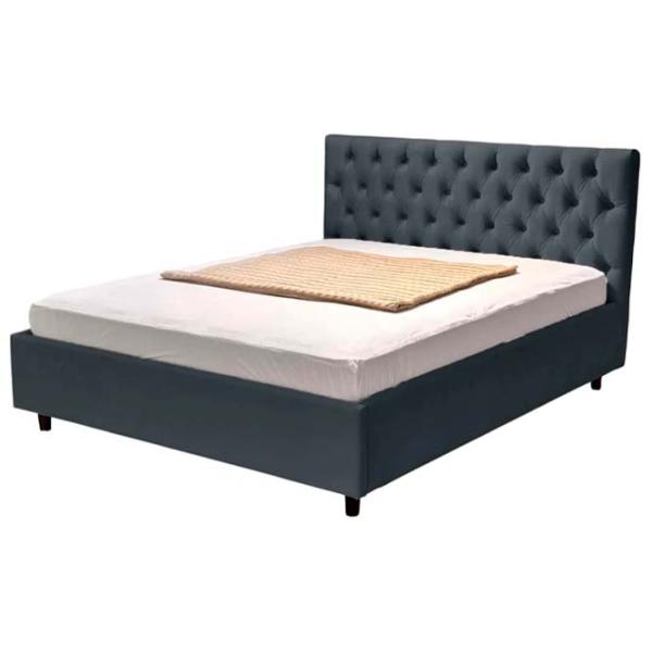 Кровать Crinela Confort Elena London 16 120 x 200 см / Фанера / Тёмно-серый photo 2