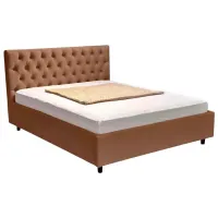 Кровать Crinela Confort Elena London 04 180 x 200 см / Фанера / Светло-коричневый