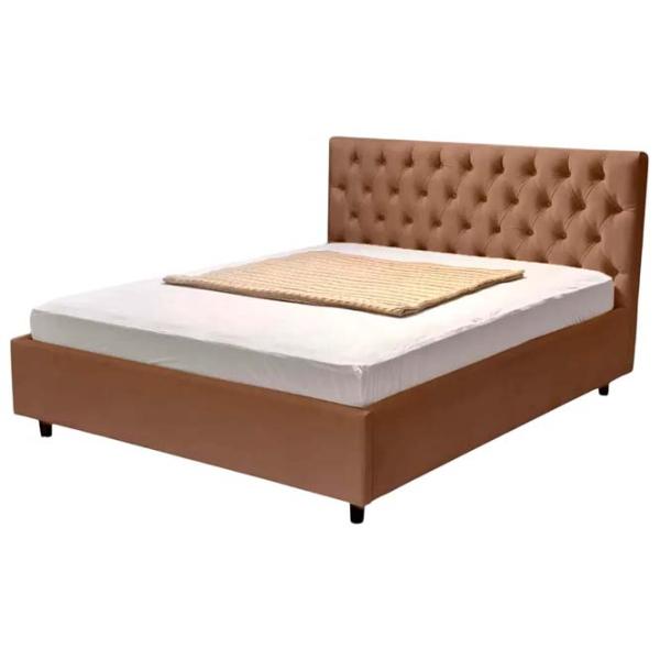 Кровать Crinela Confort Elena London 04 180 x 200 см / Фанера / Светло-коричневый photo 2