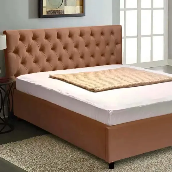 Кровать Crinela Confort Elena London 04 180 x 200 см / Фанера / Светло-коричневый photo 3