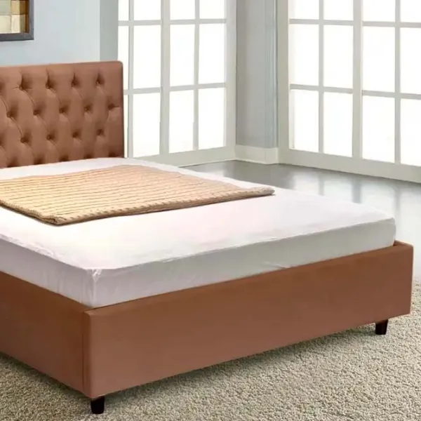 Кровать Crinela Confort Elena London 04 180 x 200 см / Фанера / Светло-коричневый photo 4