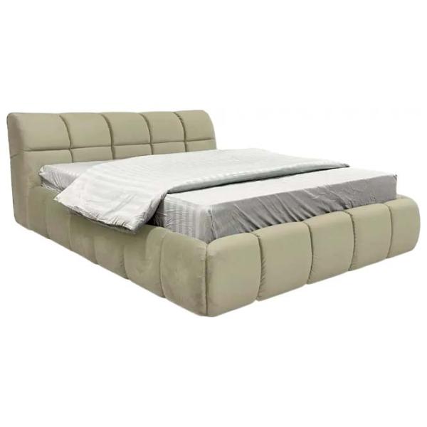 Кровать Crinela Lux Jenny Laguna 09 160 x 200 см / Фанера / Каменно-серый photo 1