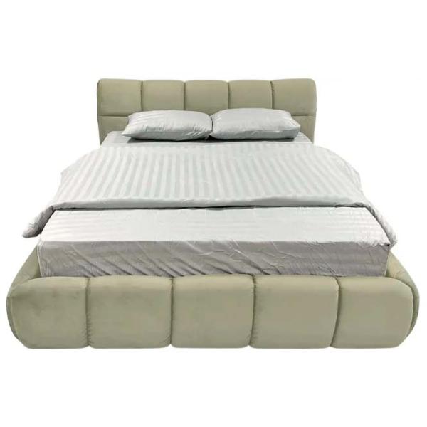 Кровать Crinela Lux Jenny Laguna 09 180 x 200 см / Фанера / Каменно-серый photo 2