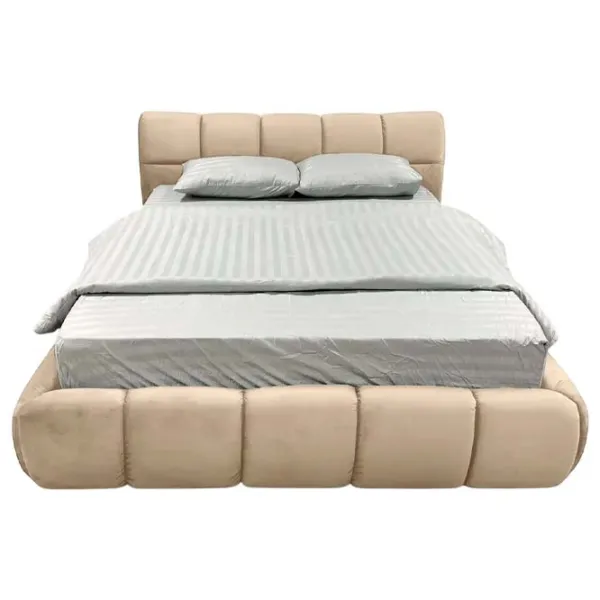 Кровать Crinela Lux Jenny Laguna 07 180 x 200 см / Фанера / Бежевый photo 3