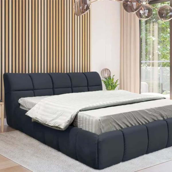 Кровать Crinela Lux Jenny Laguna 44 180 x 200 см / Фанера / Графит photo 5