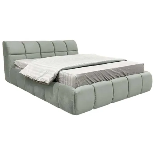 Кровать Crinela Lux Jenny Laguna 43 180 x 200 см / Фанера / Тёмно-серый photo 1