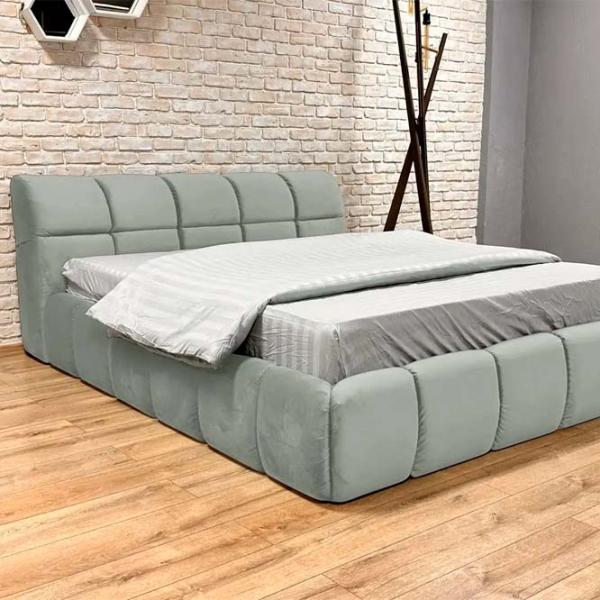 Кровать Crinela Lux Jenny Laguna 43 180 x 200 см / Фанера / Тёмно-серый photo 2