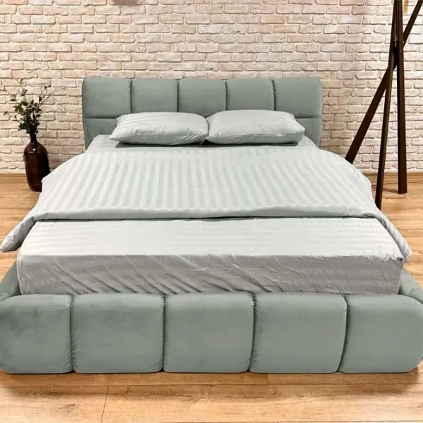 Кровать Crinela Lux Jenny Laguna 43 180 x 200 см / Фанера / Тёмно-серый photo 3