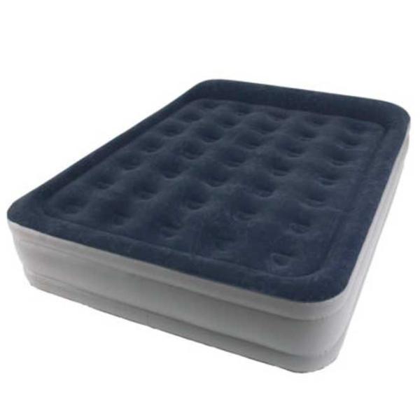 Saltea camping Outwell Flock Superior Double PVC / Blue photo 1