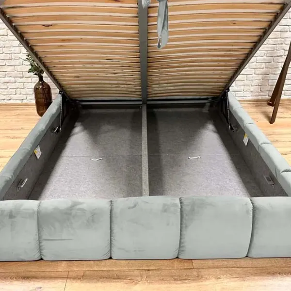 Кровать Crinela Lux Jenny Laguna 42 160 x 200 см / Фанера / Серый photo 4