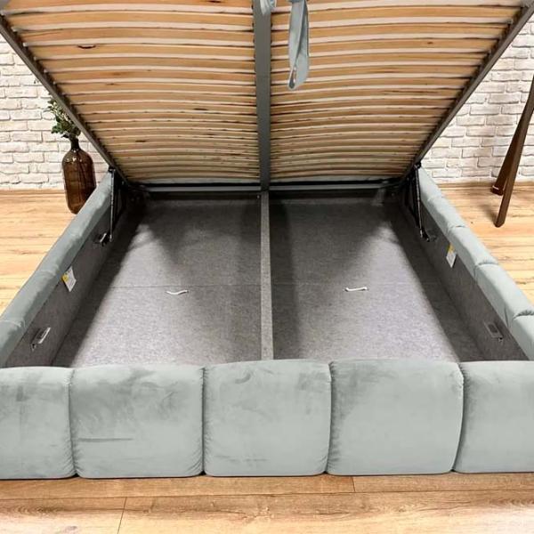 Кровать Crinela Lux Jenny Laguna 42 160 x 200 см / Фанера / Серый photo 4