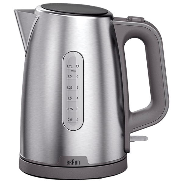 Ceainic electric Braun WK1500GY 1.7l / Ascuns / Inox photo 1