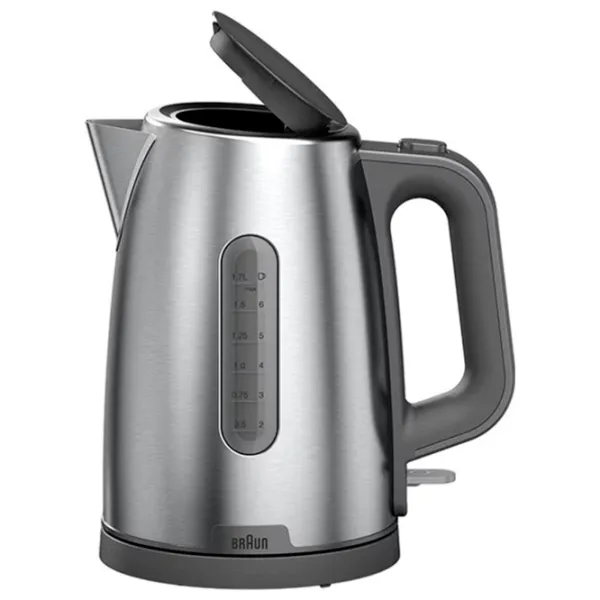 Ceainic electric Braun WK1500GY 1.7l / Ascuns / Inox photo 5