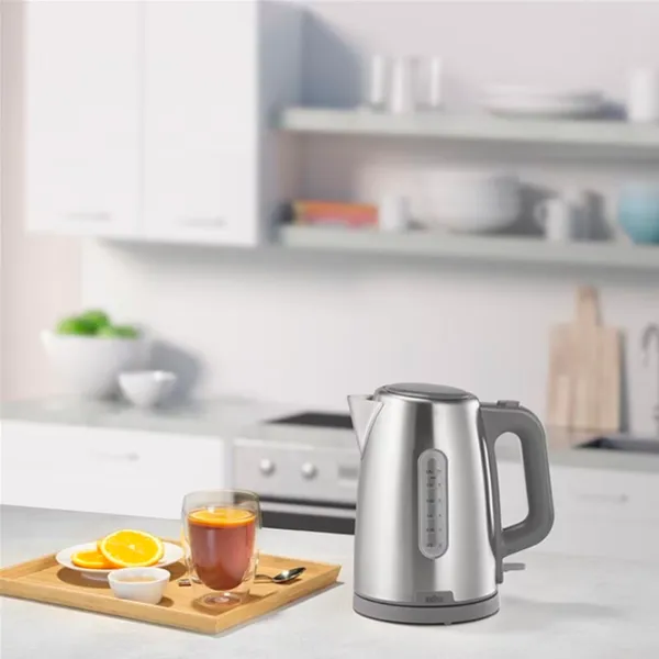 Ceainic electric Braun WK1500GY 1.7l / Ascuns / Inox photo 7