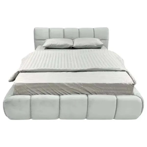 Кровать Crinela Lux Jenny Laguna 41 160 x 200 см / Фанера / Серебристо-серый photo 2