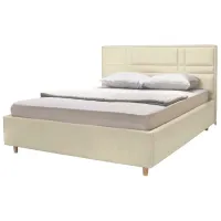 Кровать Crinela Lux Maria Laguna 03 160 x 200 см / Фанера / Слоновая кость photo 3