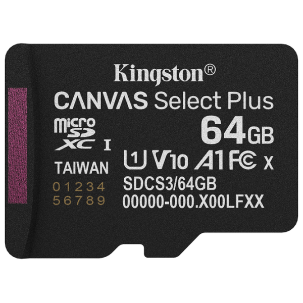 Card memorie Kingston Canvas Select Plus 64 GB MicroSD / Class10 photo 3
