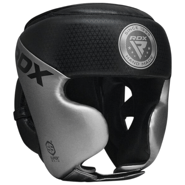 Cască de protecție pentru taekwondo RDX Mark Pro Training Tri Lira 1 S / Piele photo 1