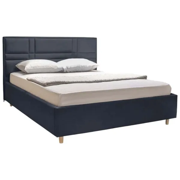 Кровать Crinela Lux Maria Laguna 44 160 x 200 см / Фанера / Графит photo 1