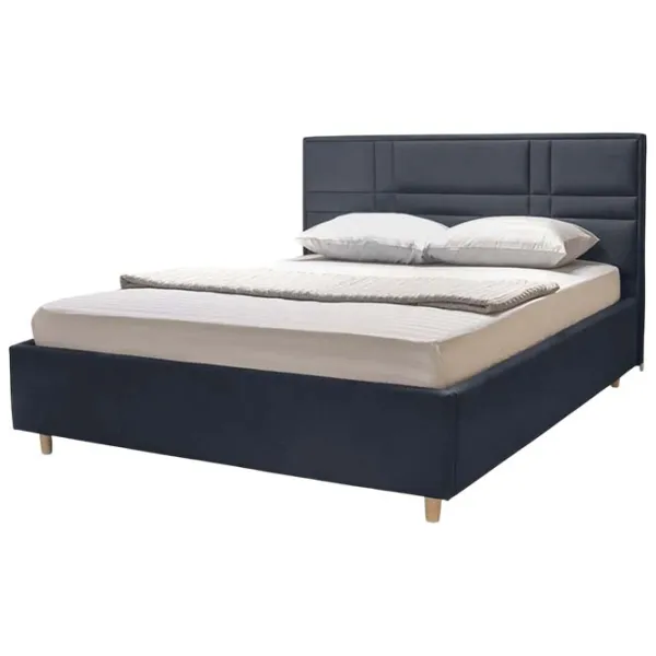 Кровать Crinela Lux Maria Laguna 44 160 x 200 см / Фанера / Графит photo 2