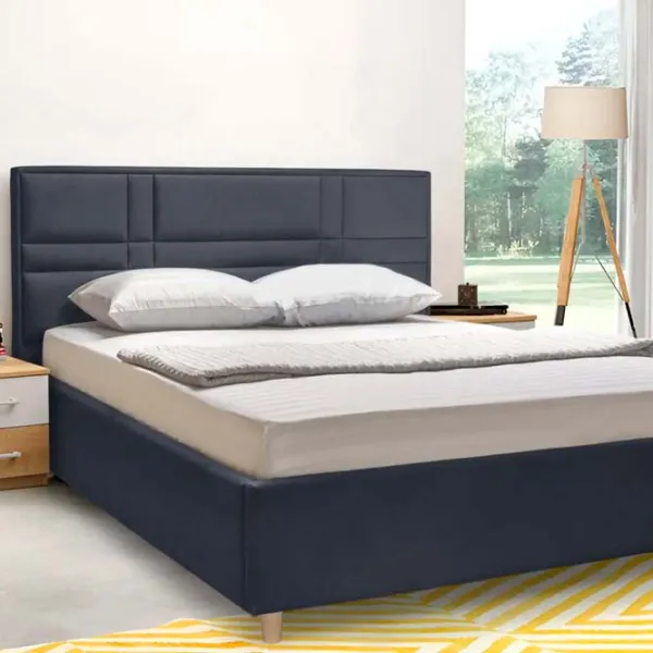 Кровать Crinela Lux Maria Laguna 44 160 x 200 см / Фанера / Графит photo 3