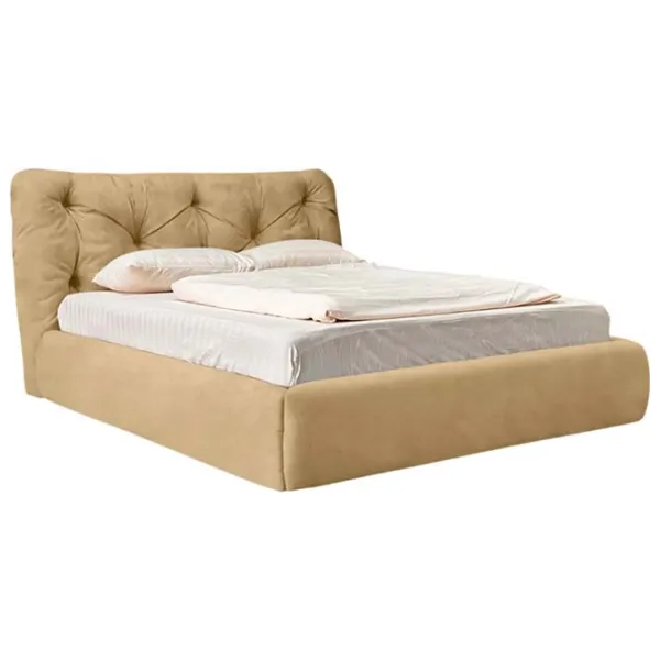 Кровать Crinela Premium Florence Laguna 06 160 x 200 см / Фанера / Капучино photo 1