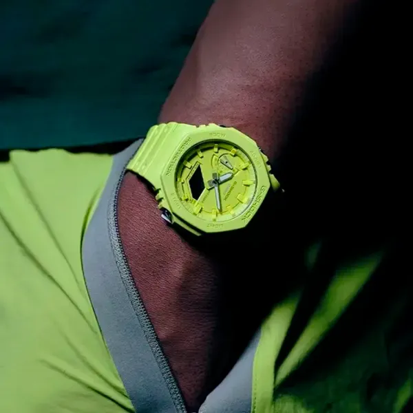 Ceas de mână unisex Casio GA-2100-9A9ER Cuarț / 49 x 45 mm photo 3