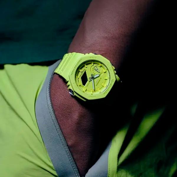 Ceas de mână unisex Casio GA-2100-9A9ER Cuarț / 49 x 45 mm photo 3