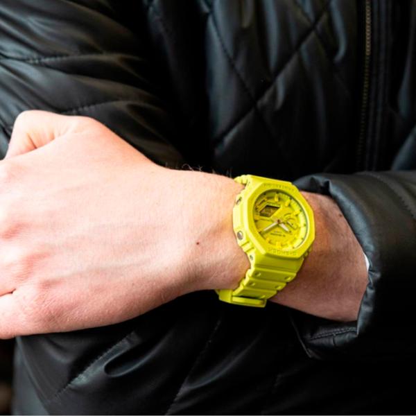 Ceas de mână unisex Casio GA-2100-9A9ER Cuarț / 49 x 45 mm photo 5