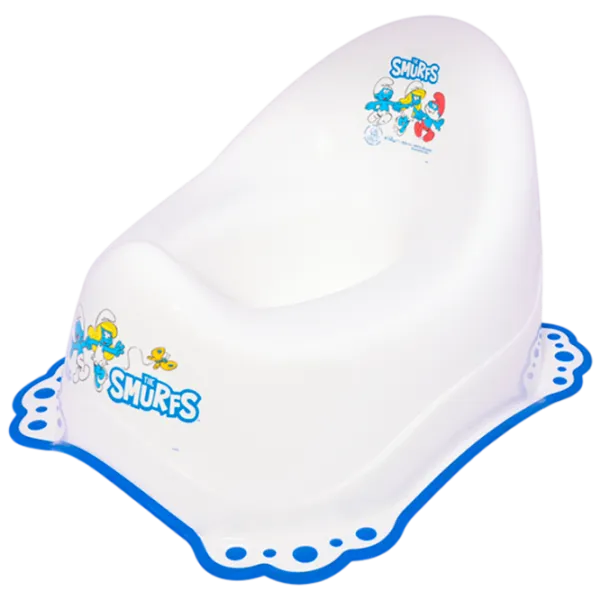 Горшок Lorelli The Smurfs 10131092401 Для детей / 36 месяцев / Белый photo 1