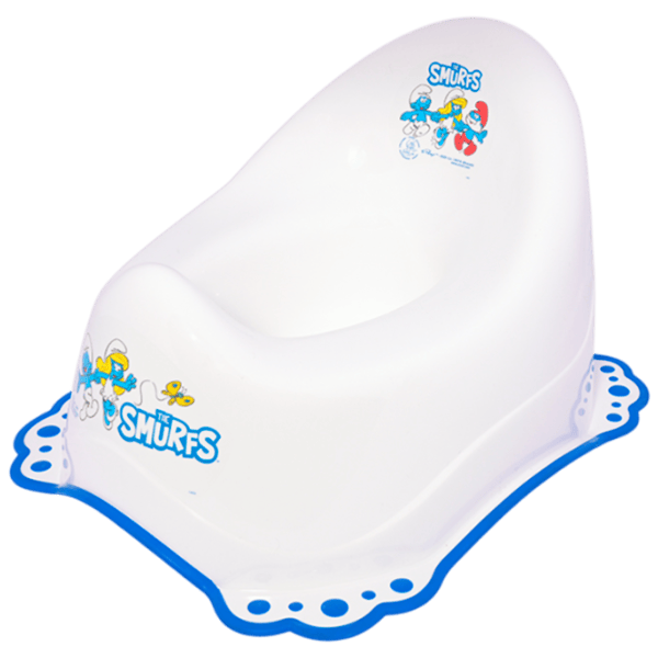 Горшок Lorelli The Smurfs 10131092401 Для детей / 36 месяцев / Белый photo 1