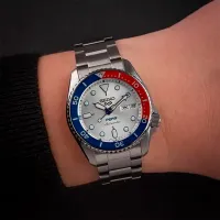 Ceas de mână pentru bărbați Seiko SRPL99K1 Mecanic / 38 mm photo 3