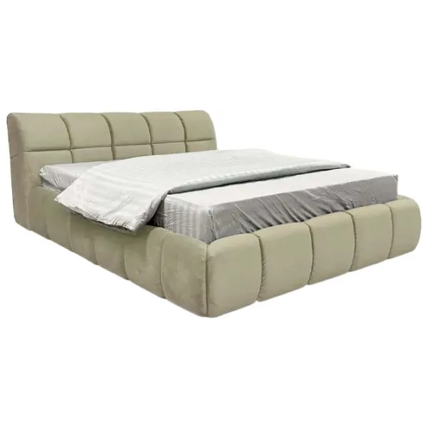 Кровать Crinela Premium Jenny Laguna 09 160 x 200 см / Фанера / Каменно-серый photo 1