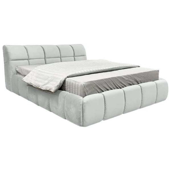 Кровать Crinela Premium Jenny Laguna 41 160 x 200 см / Фанера / Серебристо-серый photo 1