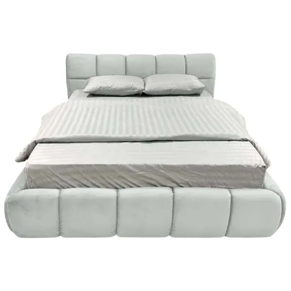 Кровать Crinela Premium Jenny Laguna 41 160 x 200 см / Фанера / Серебристо-серый photo 2