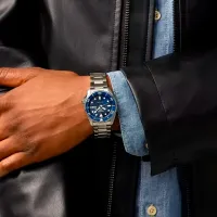 Ceas de mână pentru bărbați Seiko SRPL77K1 Mecanic / 38 mm photo 3