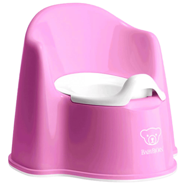 Горшок BabyBjorn Potty Chair Powder 055155A Для девочек / 12+ месяцев / Розовый photo 1