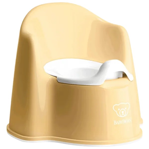 Oliță BabyBjorn Potty Chair Powder 055266A Unisex / 12+ luni / Yellow photo 1