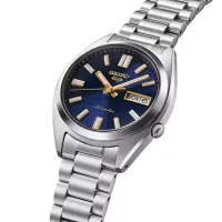 Ceas de mână pentru bărbați Seiko SRPL55K1 Mecanic / 37 mm photo 5