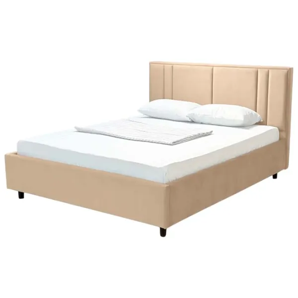 Кровать Crinela Confort Bianca London 02 180 x 200 см / Фанера / Капучино photo 2