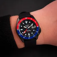 Ceas de mână pentru bărbați Seiko SSK047K1 Mecanic / 43 mm photo 5