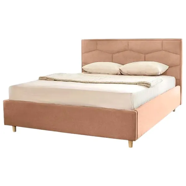 Кровать Crinela Confort New Solomia London 03 160 x 200 см / Фанера / Бежевый photo 2