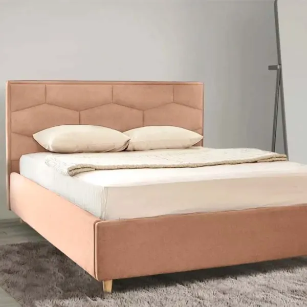 Кровать Crinela Confort New Solomia London 03 160 x 200 см / Фанера / Бежевый photo 3