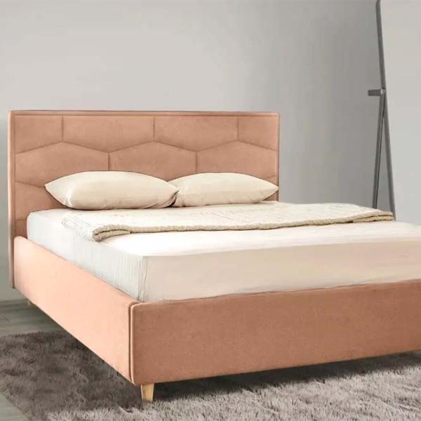 Кровать Crinela Confort New Solomia London 03 160 x 200 см / Фанера / Бежевый photo 3