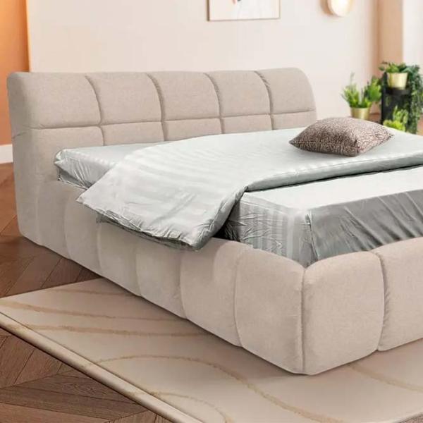 Кровать Crinela Lux Jenny Vogue 01 160 x 200 см / Фанера / Кремовый photo 4