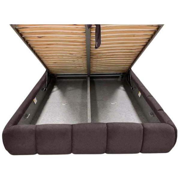 Кровать Crinela Lux Jenny Vogue 15 160 x 200 см / Фанера / Серый photo 3